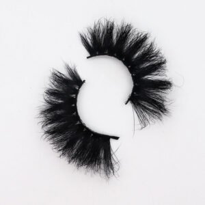 Two Tone Color Fluffy 25MM Mink Lashes KW14
