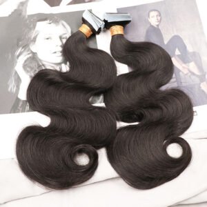 YesLaLa Body Wave Natural Super DoubleDrawn Real Best Human Hair Tape In Hair Extensions Wholesale