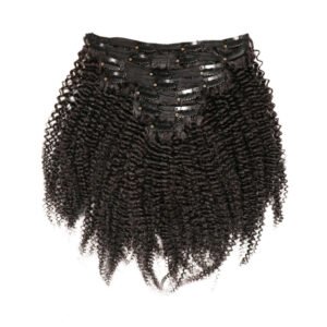 YesLaLa Natural 4A DoubleDrawn Real Best Human Hair Clip In Hair Extensions Wholesale