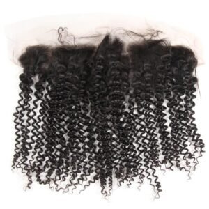 YesLaLa Hair 10A Deep Curly  Natural 13*4 13*6 Transparent Lace Frontal