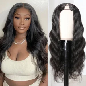 YesLaLa V Part Wig Body Wave No Leave Out Natural Real Scalp Glueless Wigs Beginner Friendly